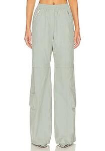 Amanda Uprichard Gia Pants in Sage in Gray